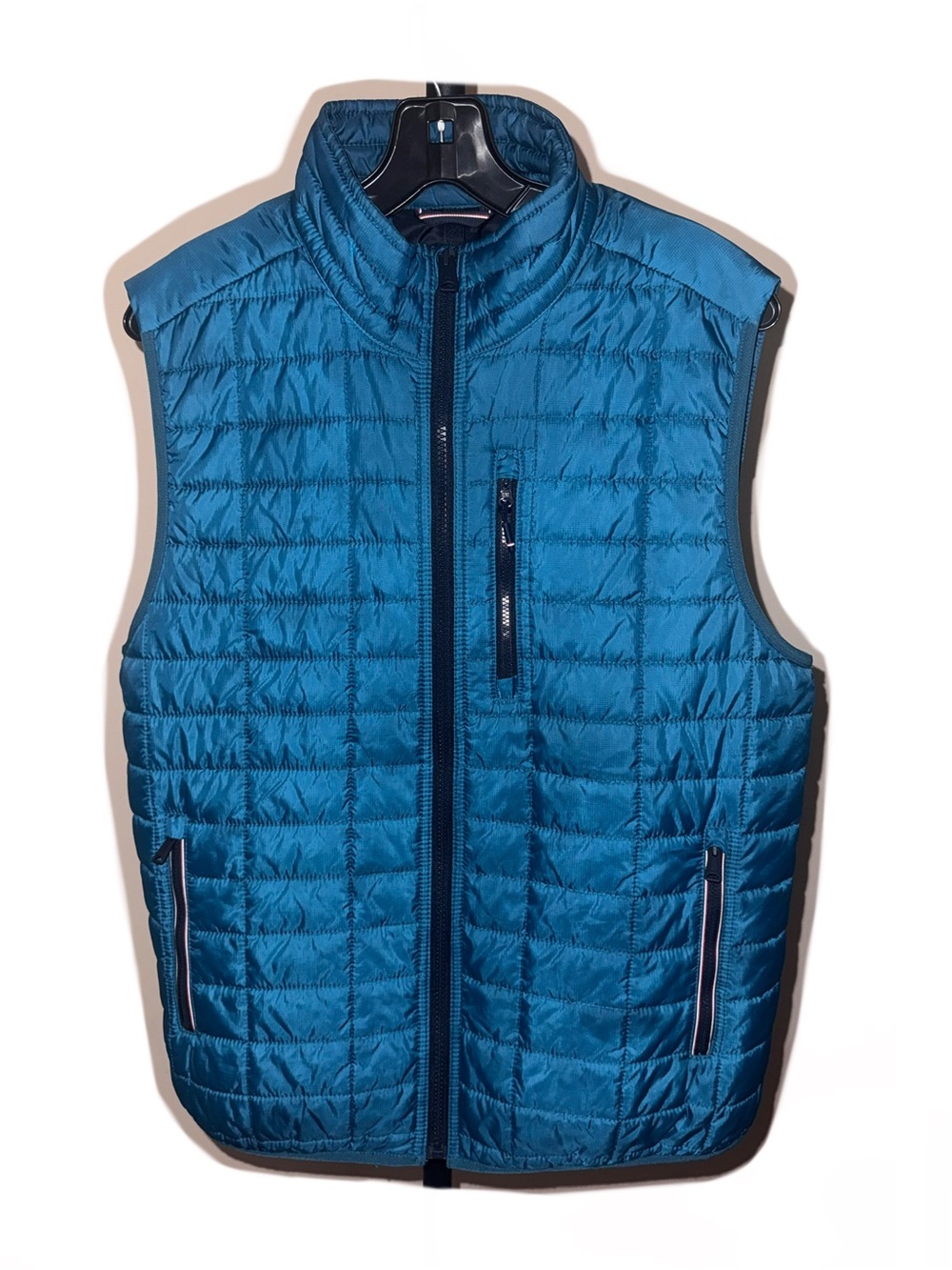 Tommy Hilfiger Quilted Blue Packable Vest
